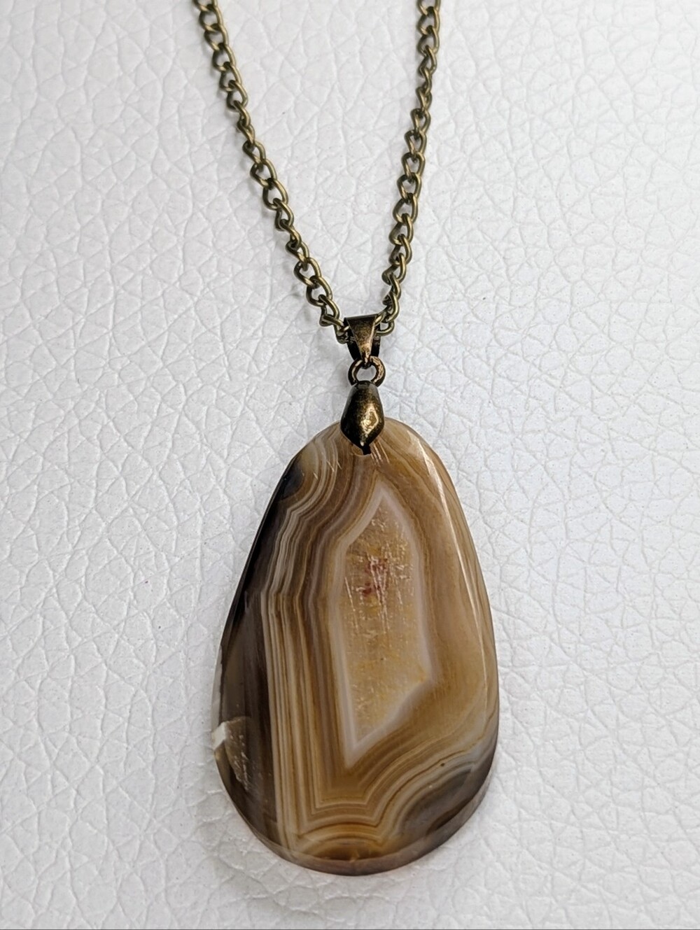Handmade Brazilian Agate Pendant